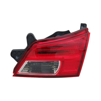 Pacific Best® - Passenger Side Inner Replacement Tail Light (CAPA Certified)