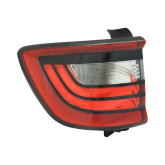 Pacific Best® - Driver Side Outer Replacement Tail Light (CAPA Certified)
