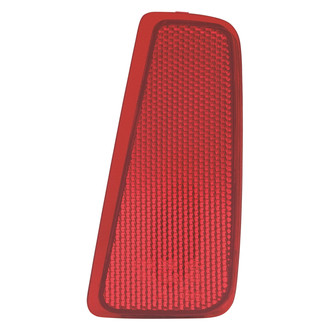 Pacific Best® - Rear Passenger Side Bumper Reflector (CAPA Certified)