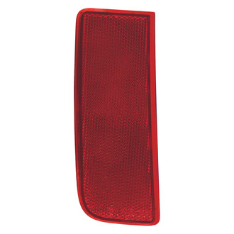 Pacific Best® - Rear Driver Side Bumper Reflector (CAPA Certified)
