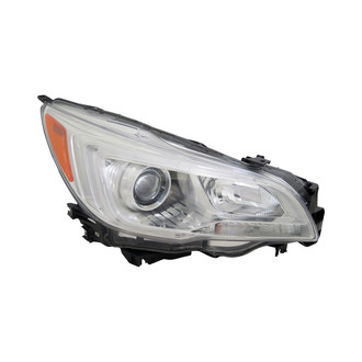 Pacific Best® - Passenger Side Replacement Headlight (NSF Certified)