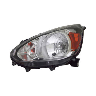 Pacific Best® - Driver Side Replacement Headlight (Standard Line)