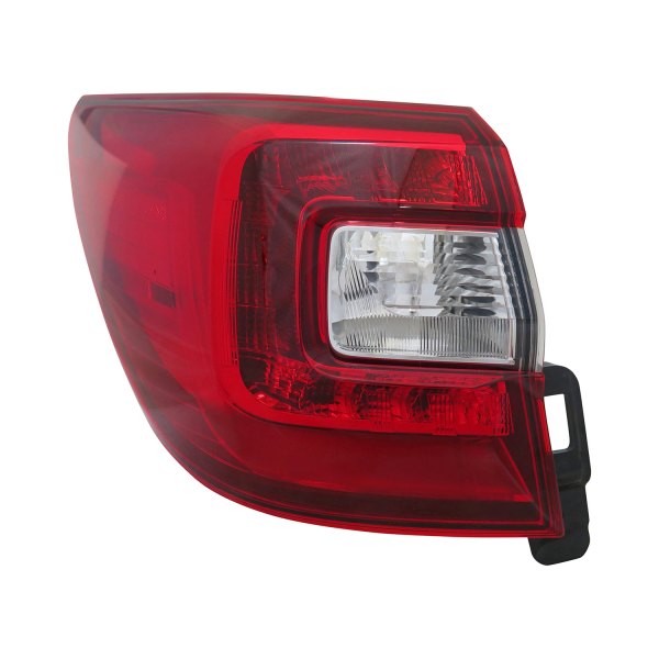 Pacific Best® - Driver Side Outer Replacement Tail Light Lens and Housing, Subaru Outback