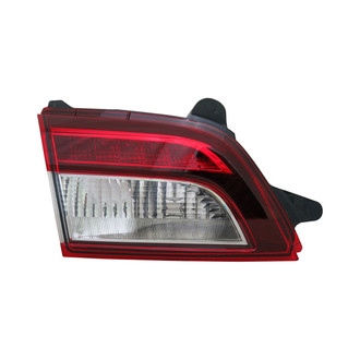 Pacific Best® - Driver Side Inner Replacement Tail Light Lens and Housing (CAPA Certified)