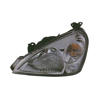 Pacific Best® - Driver Side Replacement Headlight Lens and Housing (CAPA Certified)