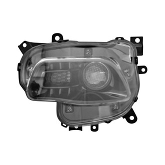 Pacific Best® - Driver Side Replacement Headlight (Standard Line)