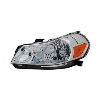 Pacific Best® - Driver Side Replacement Headlight Lens and Housing (Standard Line)