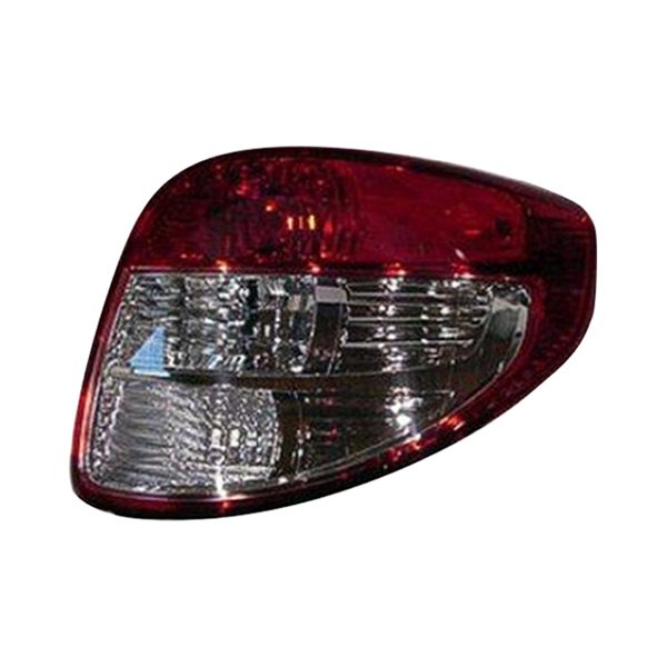 Pacific Best® - Passenger Side Replacement Tail Light Lens and Housing, Suzuki SX4