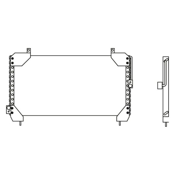 Pacific Best® - A/C Condenser