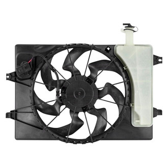 Pacific Best® - Dual Radiator and Condenser Fan Assembly