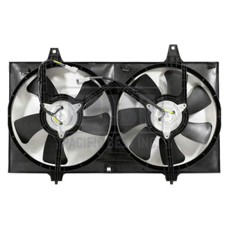 Pacific Best® - Dual Radiator and Condenser Fan Assembly