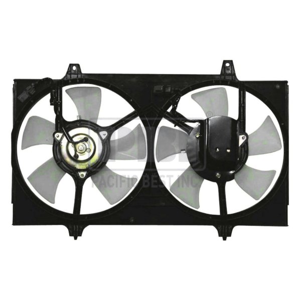 Pacific Best® - Dual Radiator and Condenser Fan Assembly