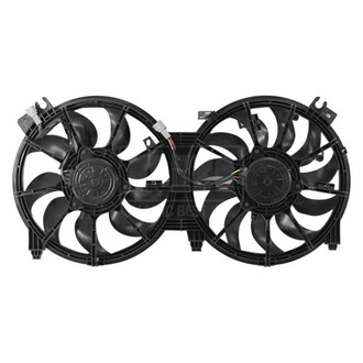 Pacific Best® - Dual Radiator and Condenser Fan Assembly