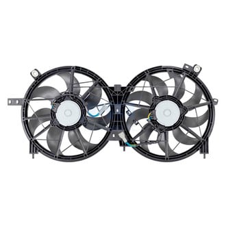 Pacific Best® - Dual Radiator and Condenser Fan Assembly