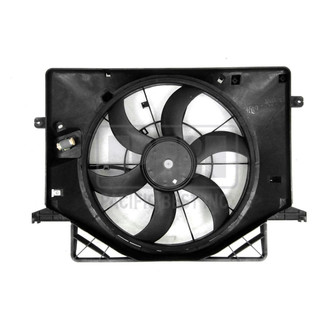 Pacific Best® - Dual Radiator and Condenser Fan Assembly