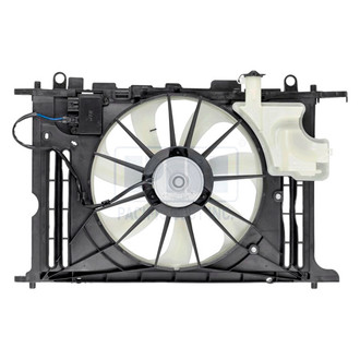 Pacific Best® - Dual Radiator and Condenser Fan Assembly