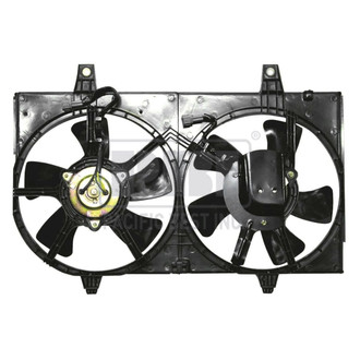 Pacific Best® - Dual Radiator and Condenser Fan Assembly