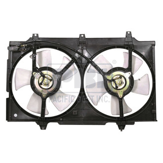 Pacific Best® - Dual Radiator and Condenser Fan Assembly