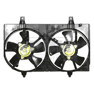 Pacific Best® - Dual Radiator and Condenser Fan Assembly