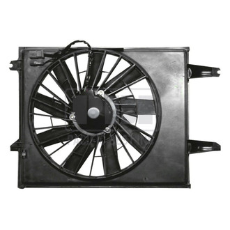 Pacific Best® - Dual Radiator and Condenser Fan Assembly