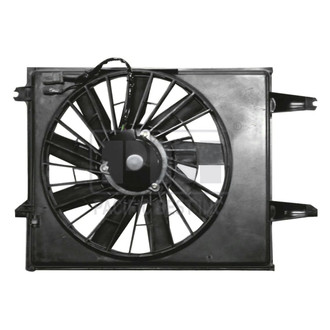 Pacific Best® - Dual Radiator and Condenser Fan Assembly