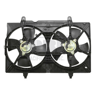 Pacific Best® - Dual Radiator and Condenser Fan Assembly