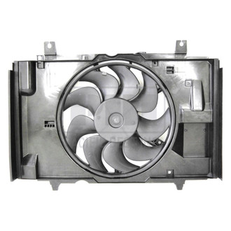 Pacific Best® - Dual Radiator and Condenser Fan Assembly