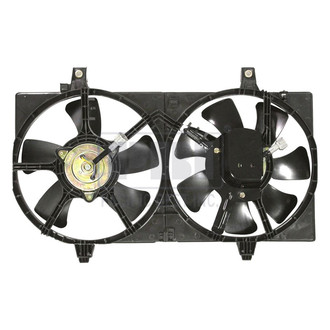 Pacific Best® - Dual Radiator and Condenser Fan Assembly