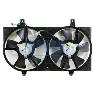 Pacific Best® - Dual Radiator and Condenser Fan Assembly