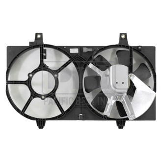 Pacific Best® - Dual Radiator and Condenser Fan Assembly