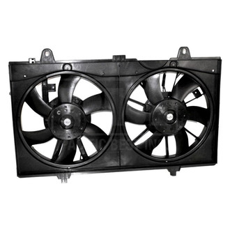 Pacific Best® - Dual Radiator and Condenser Fan Assembly
