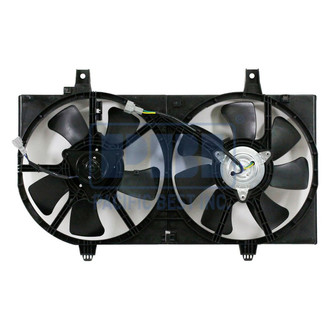 Pacific Best® - Dual Radiator and Condenser Fan Assembly