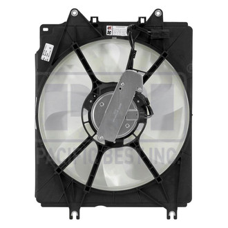 Pacific Best® - Right A/C Condenser Fan Assembly
