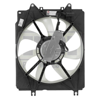 Pacific Best® - Right A/C Condenser Fan Assembly