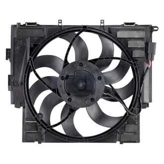 Pacific Best® - Dual Radiator and Condenser Fan Assembly