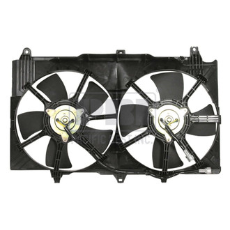 Pacific Best® - Dual Radiator and Condenser Fan Assembly