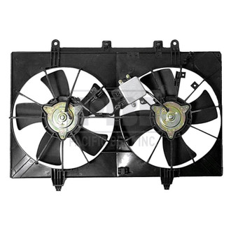 Pacific Best® - Dual Radiator and Condenser Fan Assembly