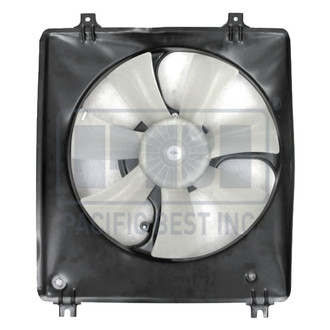 Pacific Best® - Right A/C Condenser Fan Assembly