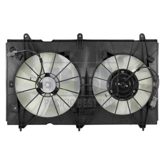 Pacific Best® - Dual Radiator and Condenser Fan Assembly