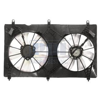 Pacific Best® - Dual Radiator and Condenser Fan Assembly