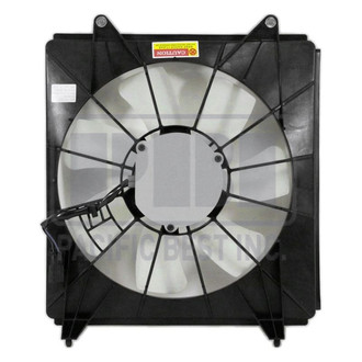 Pacific Best® - Right A/C Condenser Fan Assembly