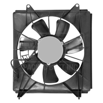 Pacific Best® - Right A/C Condenser Fan Assembly