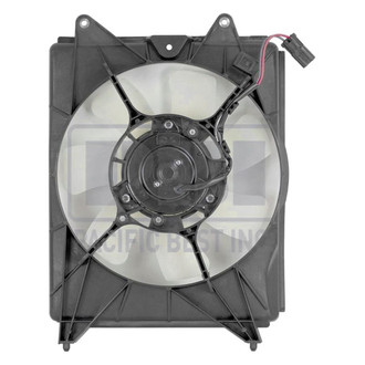 Pacific Best® - Right A/C Condenser Fan Assembly