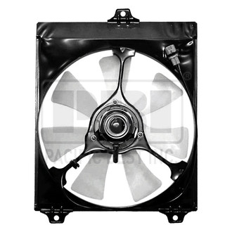 Pacific Best® - Right A/C Condenser Fan Assembly