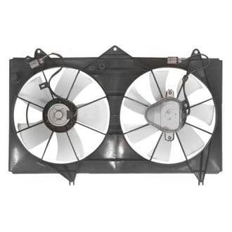 Pacific Best® - Dual Radiator and Condenser Fan Assembly