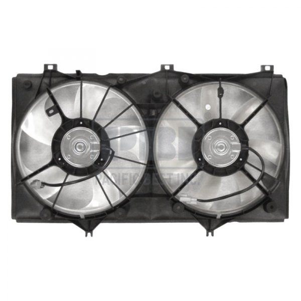 Pacific Best® PF33141 Driver Side Dual Radiator and Condenser Fan