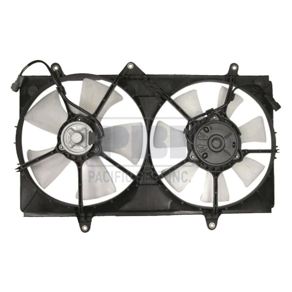 Pacific Best® - Dual Radiator and Condenser Fan Assembly