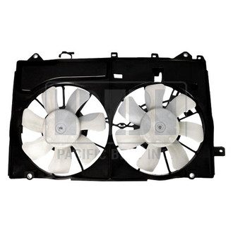 Pacific Best® - Dual Radiator and Condenser Fan Assembly