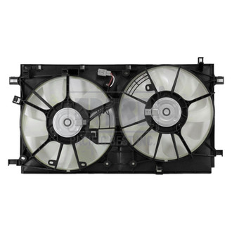 Pacific Best® - Dual Radiator and Condenser Fan Assembly