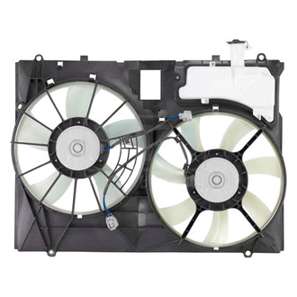 Pacific Best® - Dual Radiator and Condenser Fan Assembly